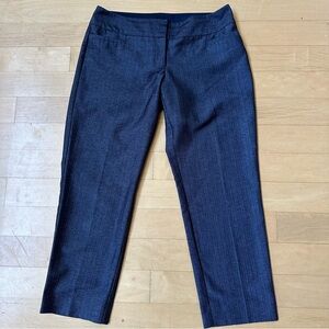 The Limited - Cropped Drew Fit - Dark Blue - Size 6
